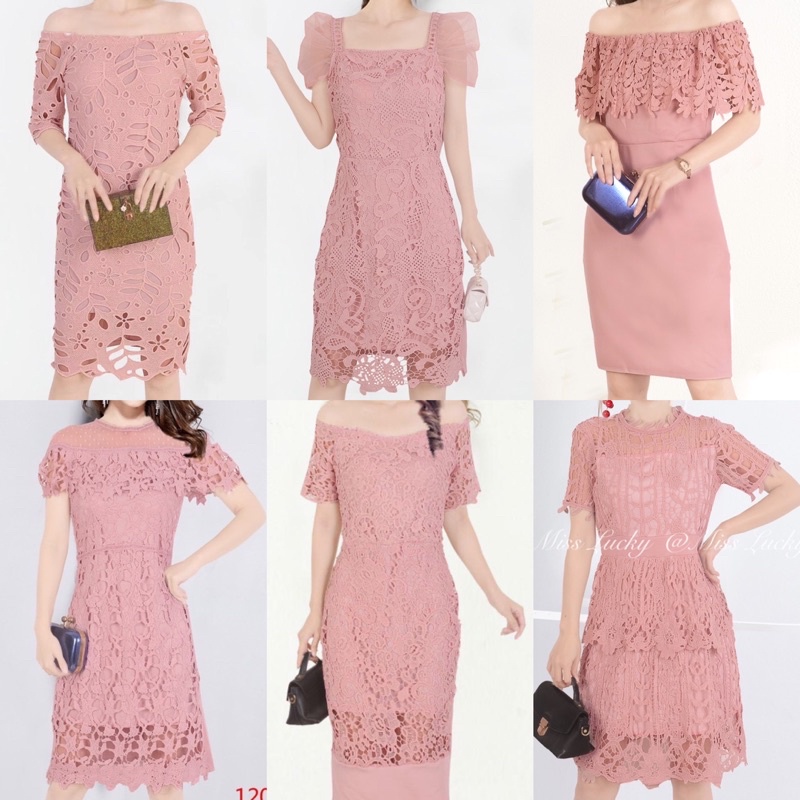 Shop old rose dress for wedding guest for Sale on Shopee Philippines