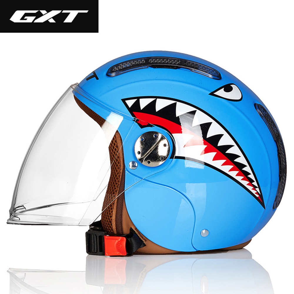 GXT Children Child Motorcycle Helmet Cute Electric Motorcycle Helmet ...