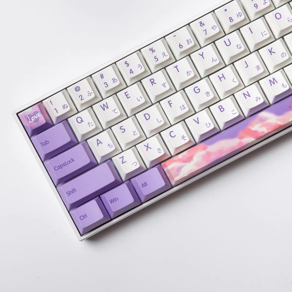 Mengyu 139 Keys PBT Dye Sublimation Cherry Profile Keycaps Set for ...