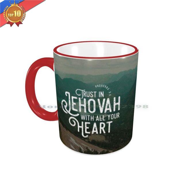 Original☽ Proverbs 3 : 5 Ceramic Mugs Coffee Cups Milk Tea Mug Bible ...