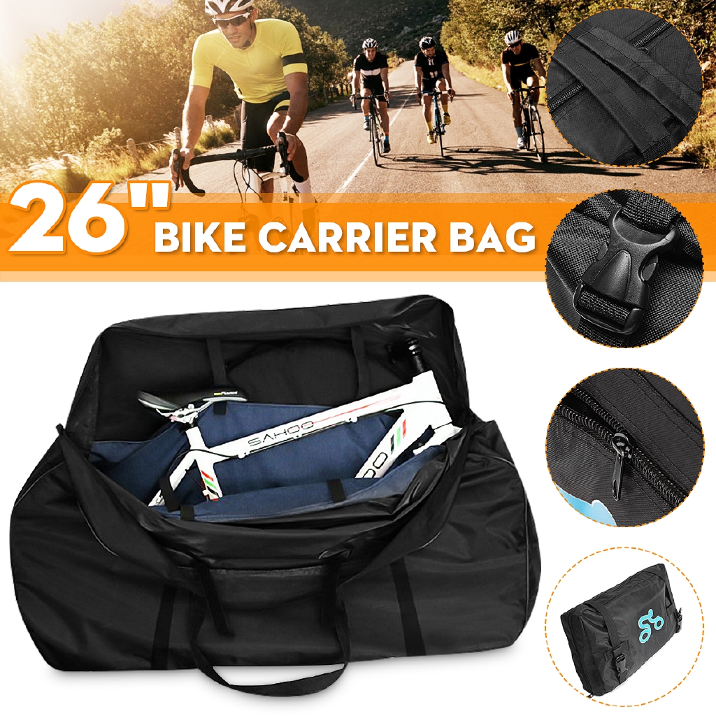 Nylon 1680D Portable Bicycle Carry Bag for 26-29 Inch Mountain Bike 700C  Road Bike Transport Case Travel Cycling Accessories