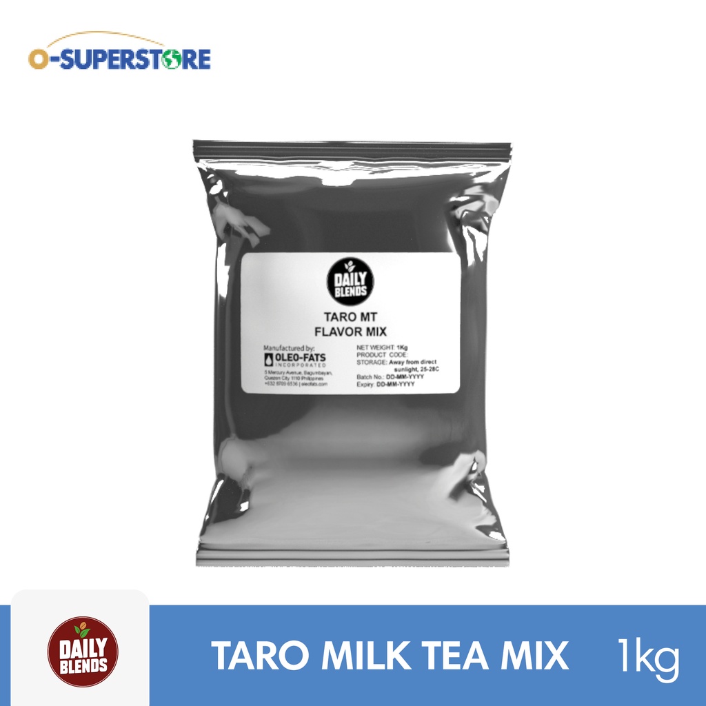 Daily Blends Taro Milk Tea Mix 1kg | Shopee Philippines