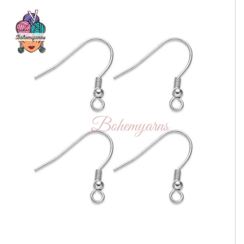 Bohemyarns™ Fish Hook for Diy Earrings, 10 Pcs Per Set