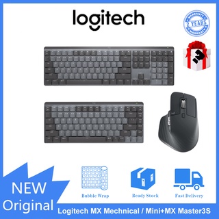 Logitech MX Keys Advanced Wireless Illuminated Keyboard, Tactile