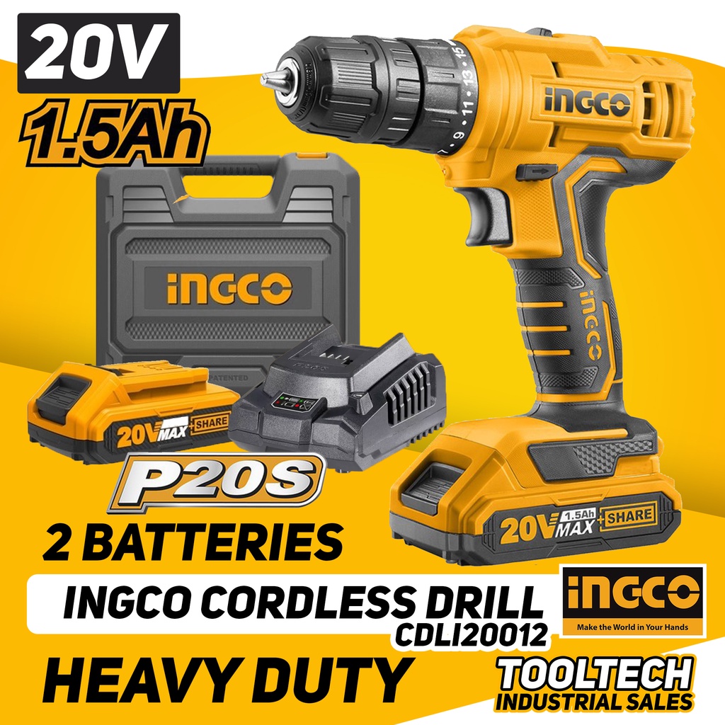 ingco-cordless-drill-20v-cdli20012-shopee-philippines