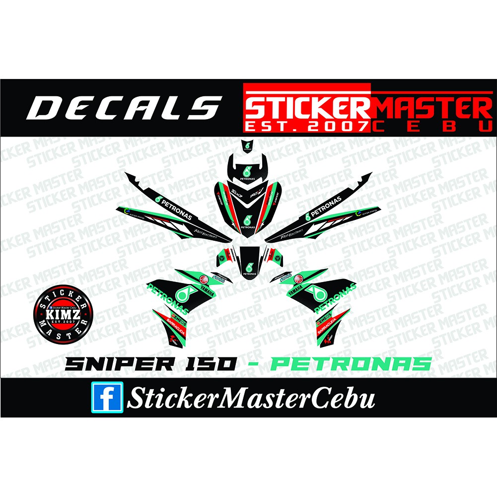 Sniper 150 full decals | Shopee Philippines