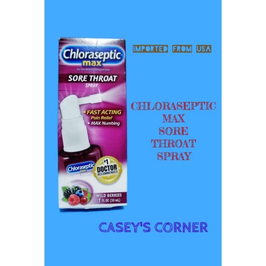 Chloraseptic Max sore throat spray Shopee Philippines