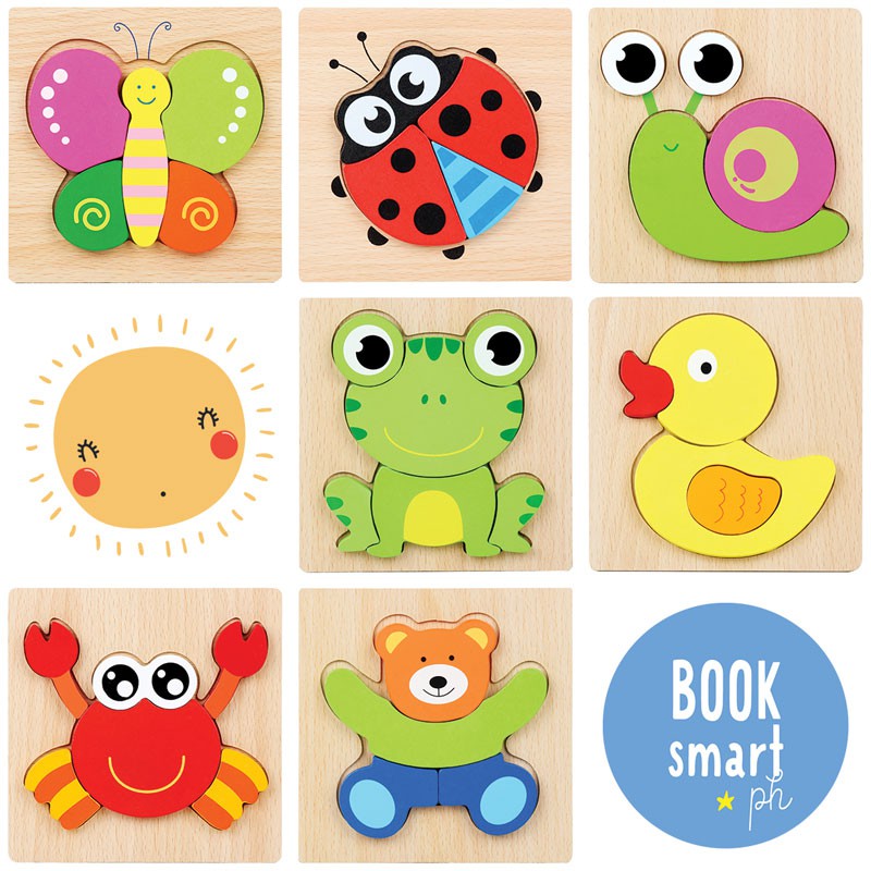 Wooden Puzzles for Toddlers 1 2 3 Years Old Montessori | Shopee Philippines