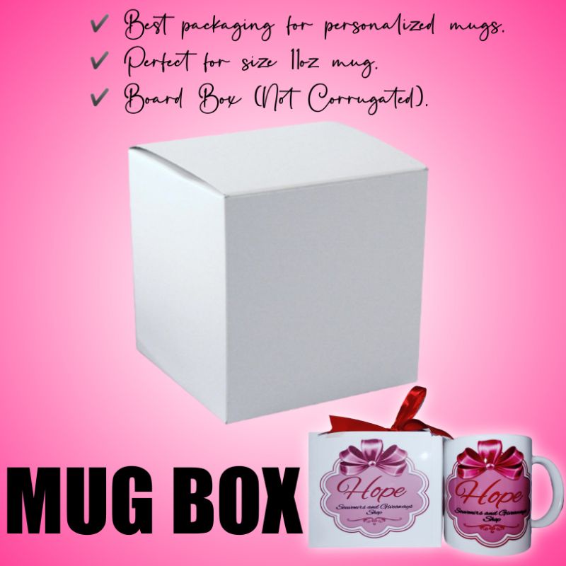 MUG BOX (BUY 1 GET 1) | Shopee Philippines