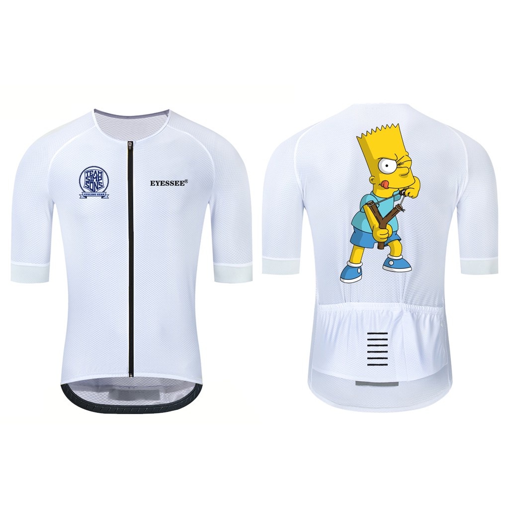 simpsons cycling jersey