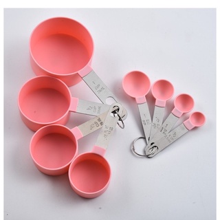 Rosarivae 2Pcs Kitchen Measuring Cup Measure Tool Plastic Adjustable  Measuring Spoon Cooking Baking Accessoires 