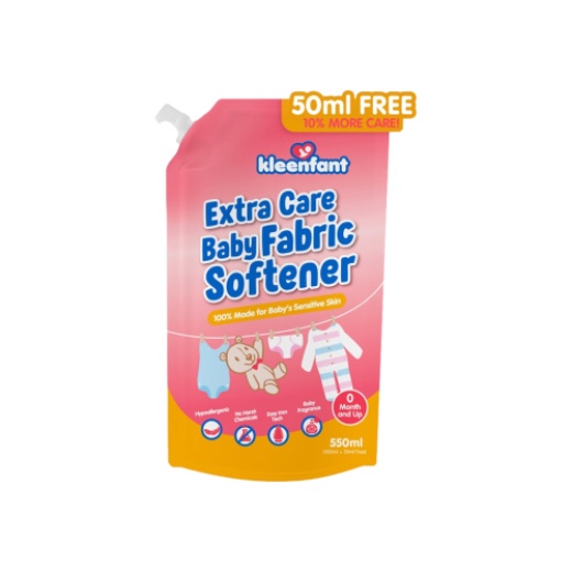 ☫Kleenfant Extra Care Baby Fabric Softener Refill Pack Natural Fabcon