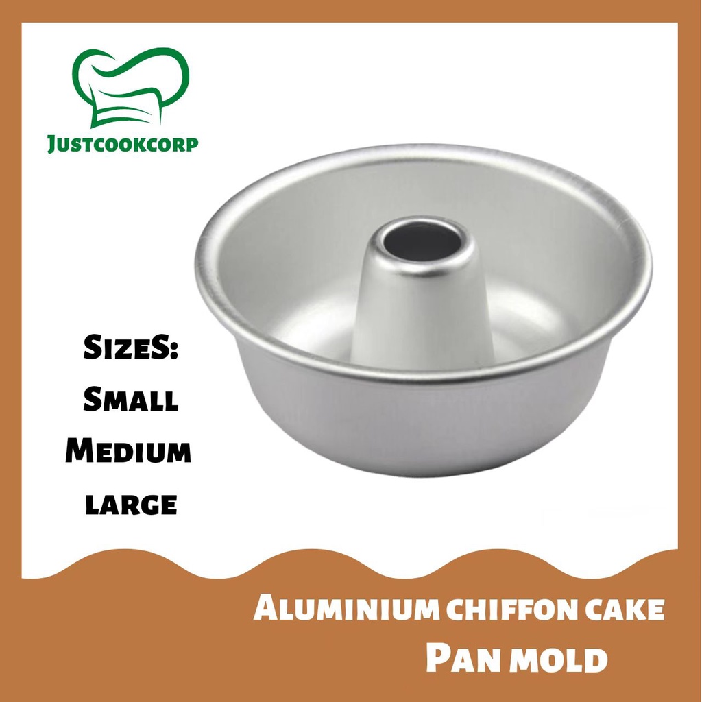 Aluminium Chiffon Cake Pan Mold Shopee Philippines