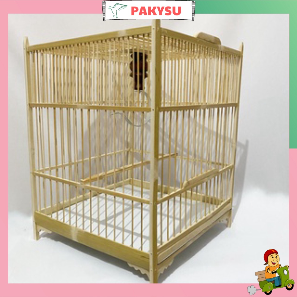 Birdcage, Rustic Cage, With Cheap Bamboo Shopee