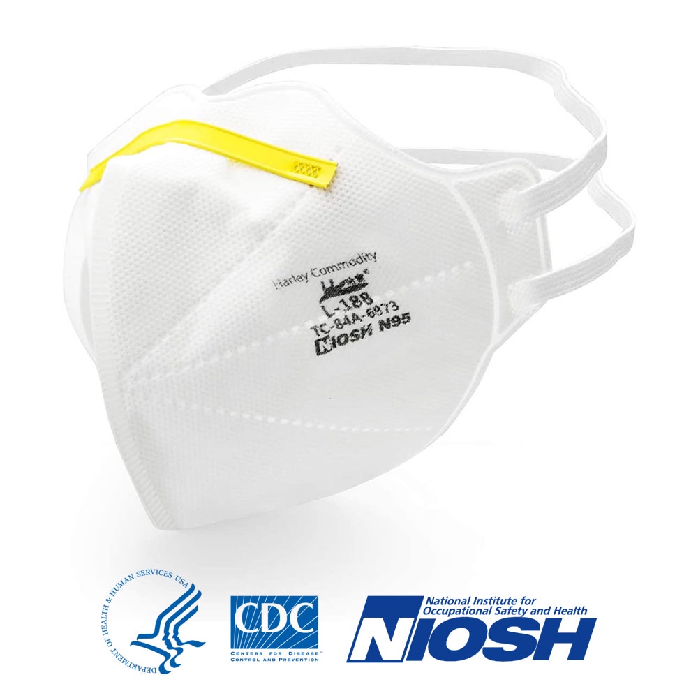 k95 facemask kn95 5d 【on hand】 20pcsHarleyN95 Respirator Face Mask