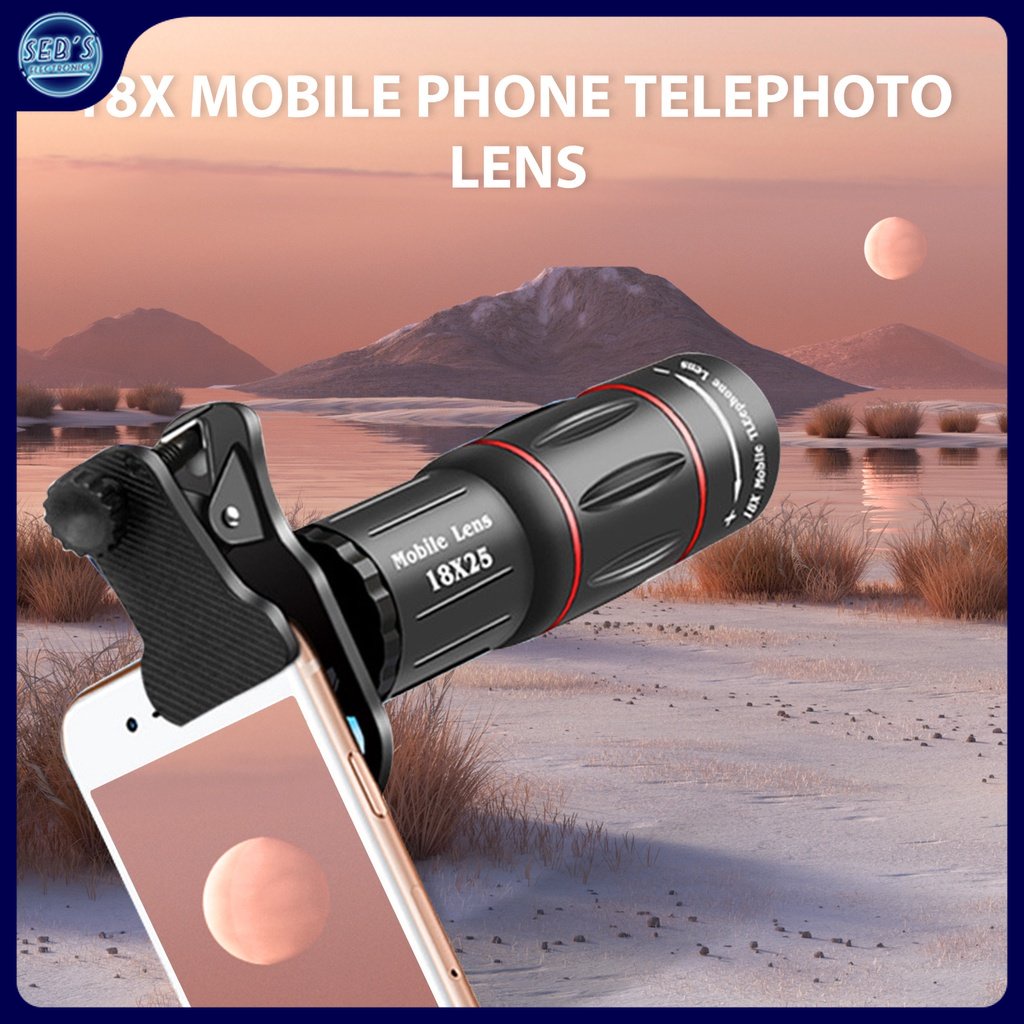 Mobile lens best sale 18x25 price