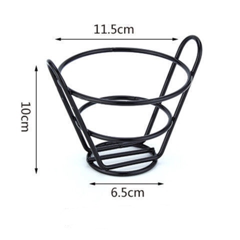 Sizzling French Fries Kitchen Frying Tray Holder Food Basket Storage ...