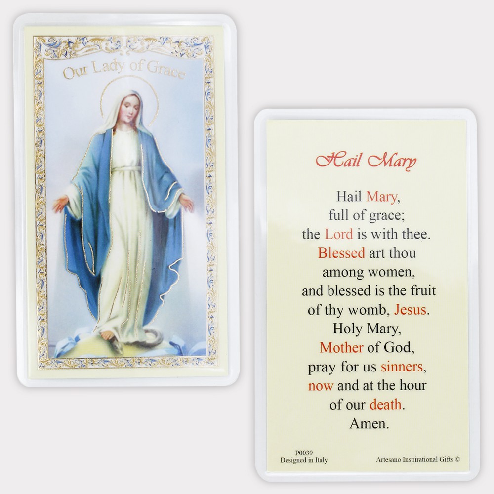 Holy Card Laminated Paper - Catholic - Artesano Gifts | Shopee Philippines