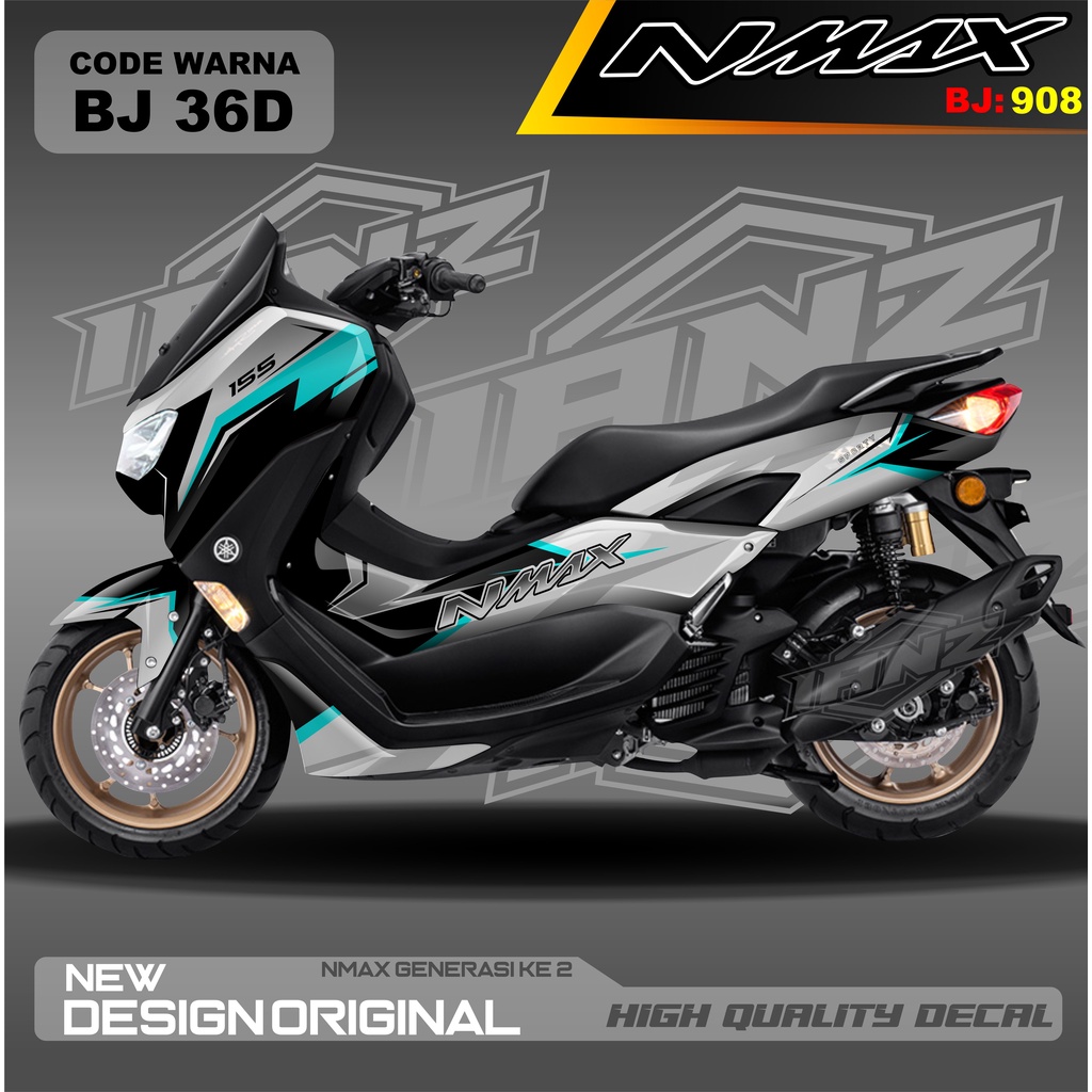 Decal STICKER ALL NEW NMAX FULL MOTORCYCLE / DECAL FULL BODY NMAX ...