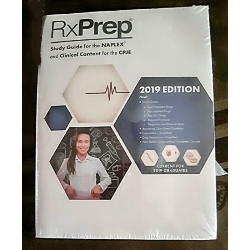 Pharmacy Reviewer NAPLEX Rx Prep Book Pharmacy Medical Book BRAND NEW