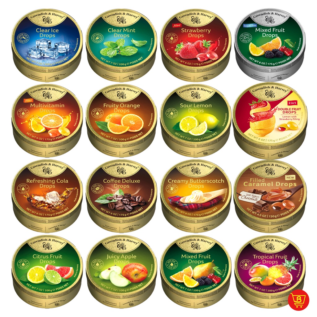 Cavendish & Harvey Candy Drops Tins Shopee Philippines
