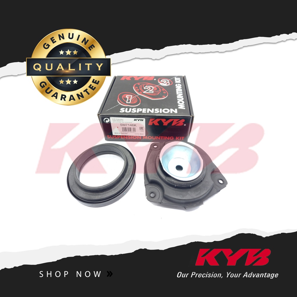 KYB KAYABA (1pc) Front Right Shock Mount With Bearing for Nissan Juke ...
