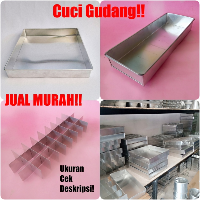 Washing Warehouse Selling!! Box Pans brownies Pans And Dividers