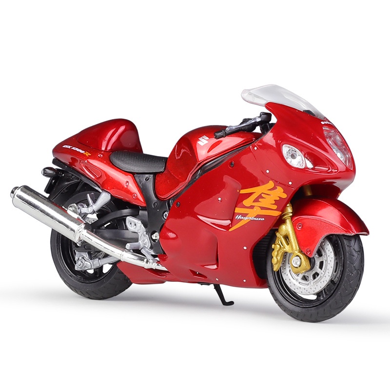 Welly 1 18 Suzuki Hayabusa Die Cast Vehicles Collectible Hobbies Motorcycle Model Toys Shopee Philippines