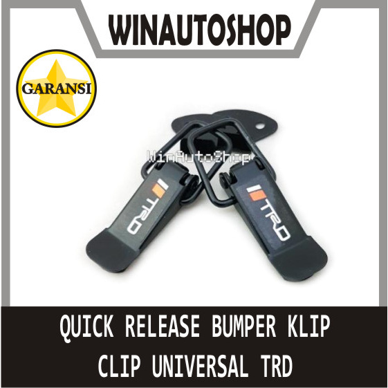 Quick Release Bumper Clip / Universal Trd Clip Shopee Philippines