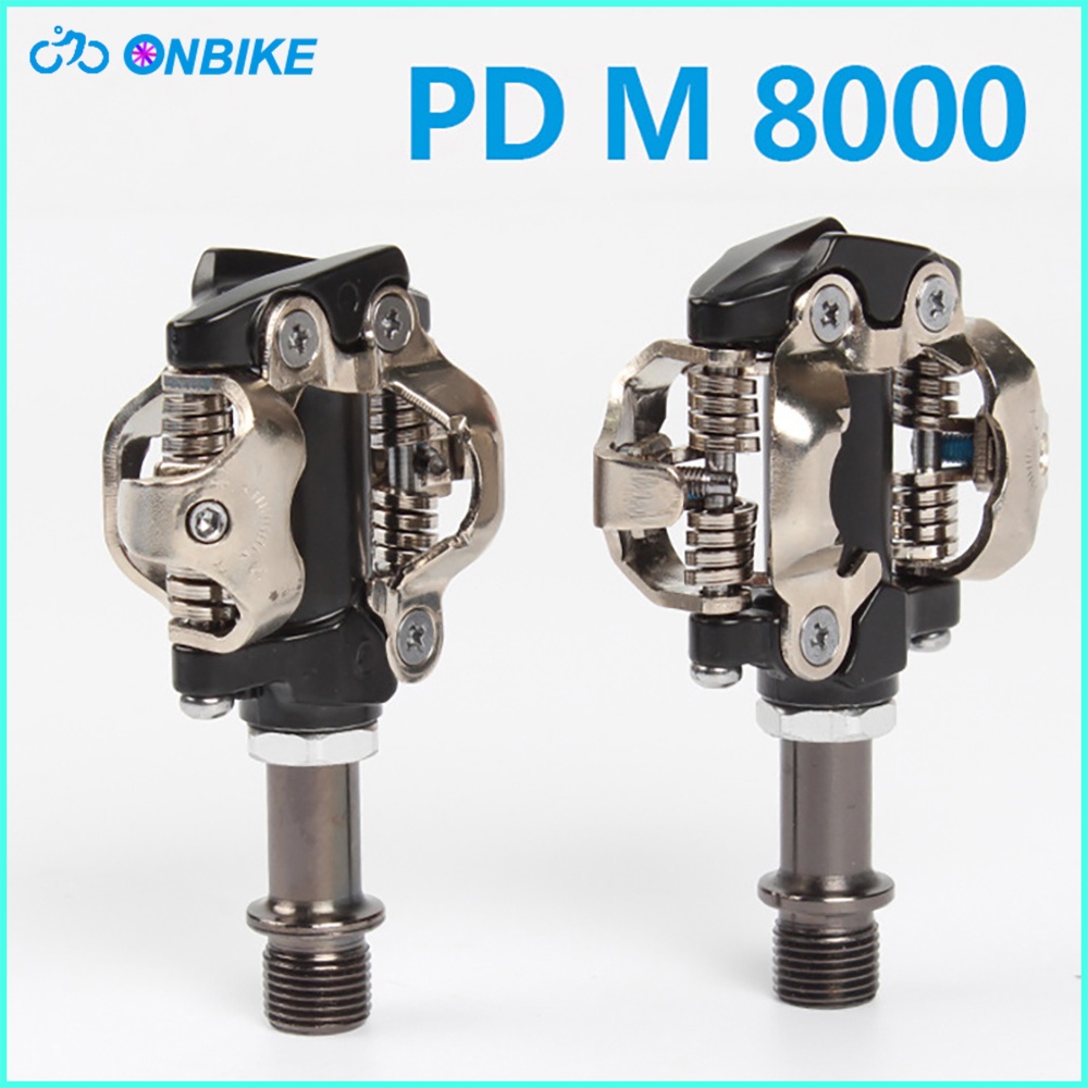 ONBIKE Bike SelfLocking Pedals Cartridge Bearing+DU Lubricating