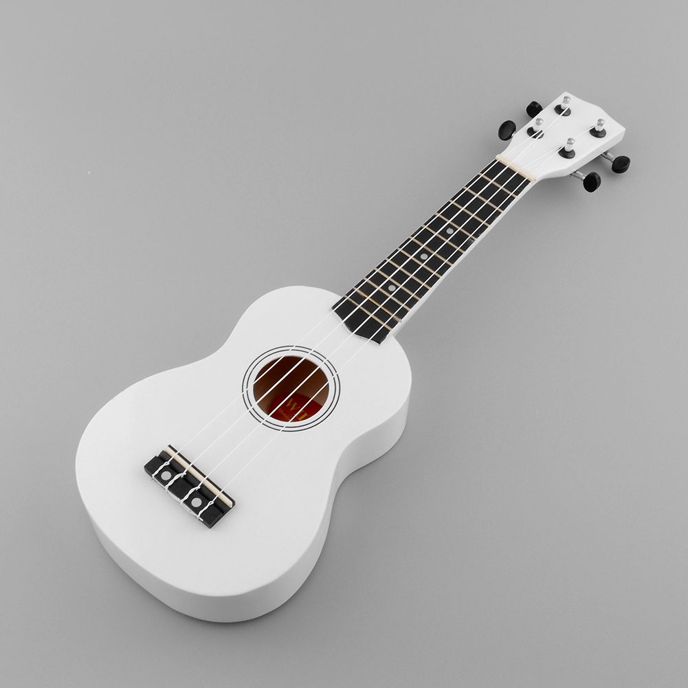 brand new White Mini 21 Inches Soprano Ukulele 12 Frets