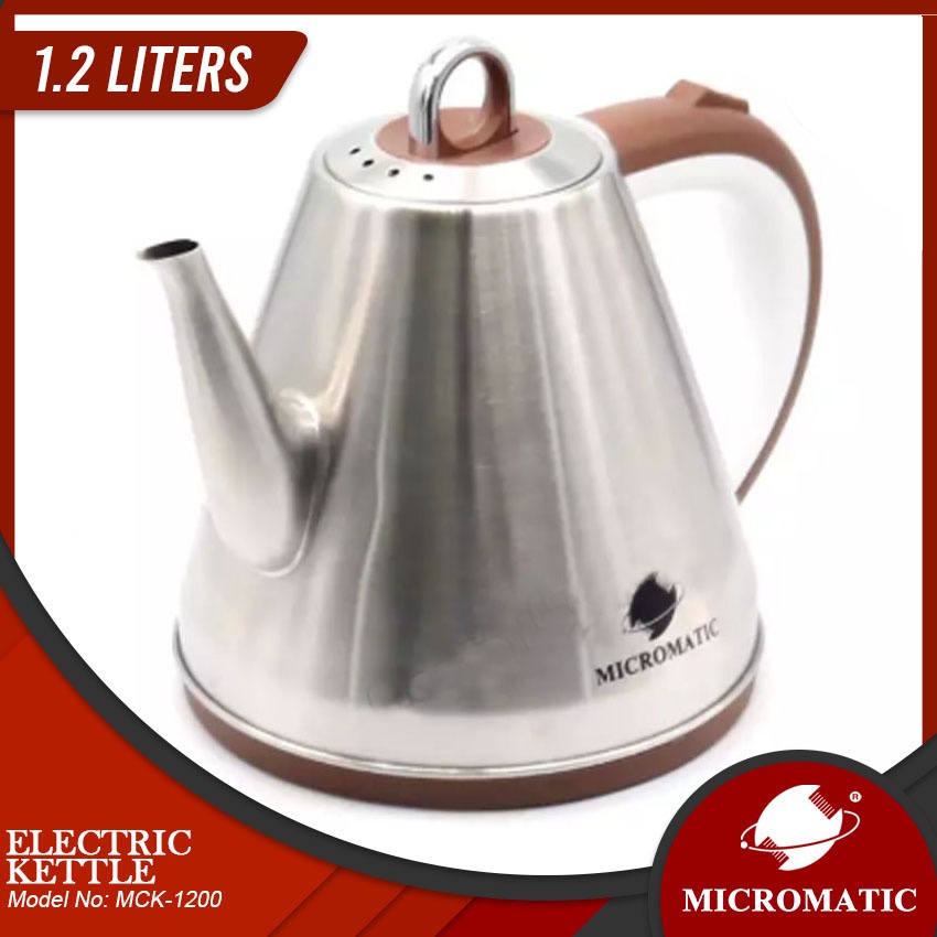 Micromatic MCK1200 1.2L Electric Kettle Shopee Philippines