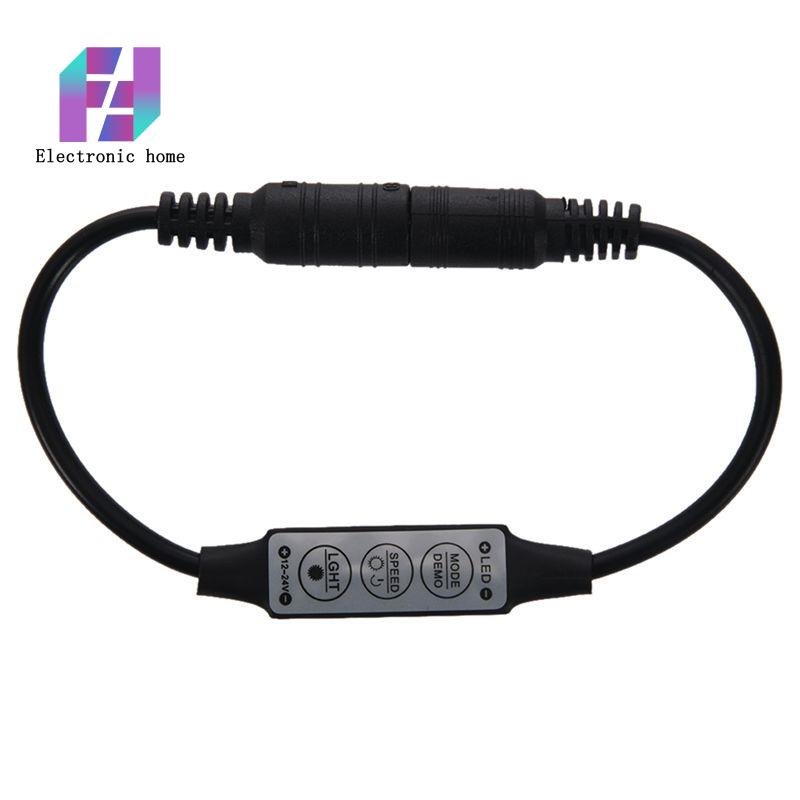 READY STOCK Inline Controller Mini 3 Key Dimmer Switch for LED Strip ...