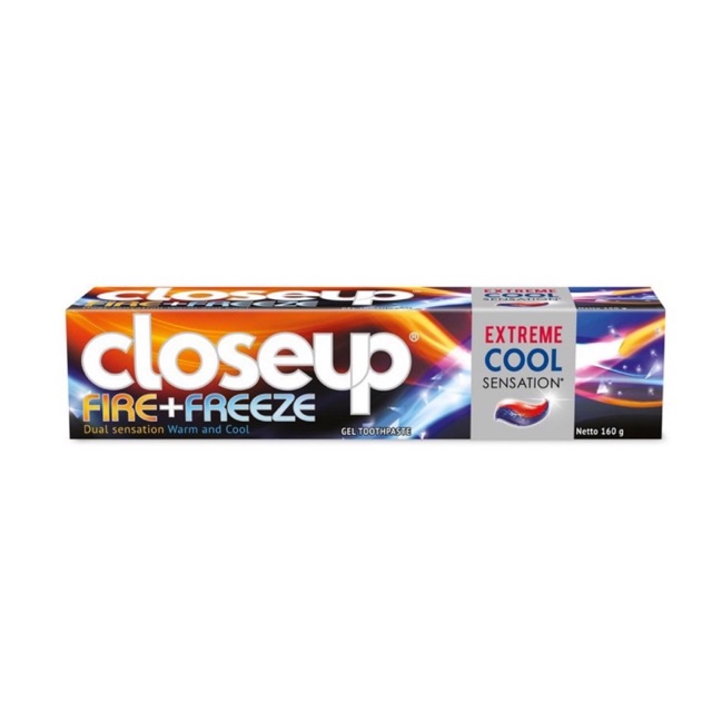 Close Up Fire Freeze Toothpaste 160g | Shopee Philippines