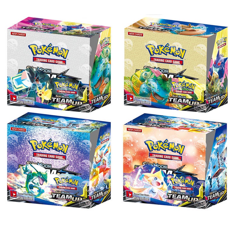 324Pcs Pokemon TCG: Sun & Moon Bonds Booster Box Trading Card Game | Shopee  Philippines