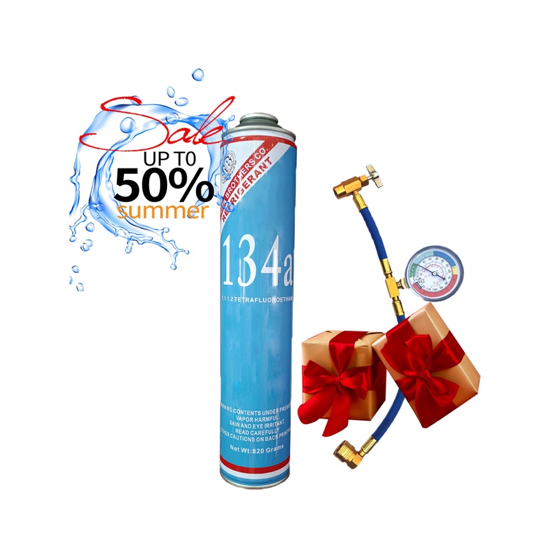 Auto airconditioning additive R134a net weight 820g fast cooling agent
