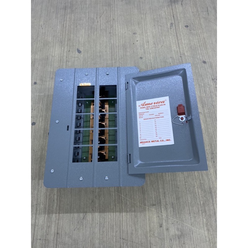 (NEW PACKAGING) America / KOTEN PLUGIN Panel Board/Box Branches 4,6,8,10,12,14,16,18,20 Holes