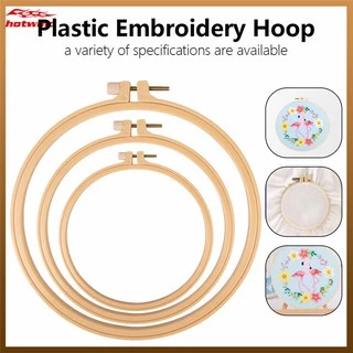 Cadre à Broder (Hoop) Plastique 6 Pouces (15 Cm) - Coats & Clark - Couleur Aléatoire - Neuf