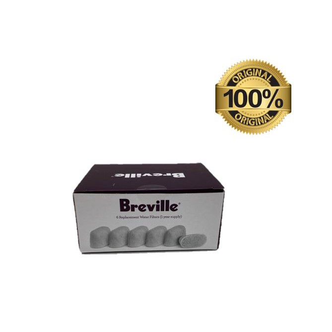 Original Breville BWF100 Single Cup Brewer Replacement Charcoal Filters ...