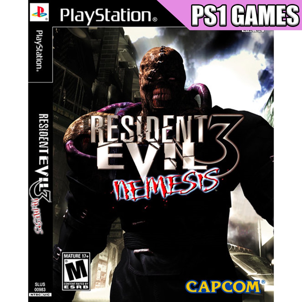 Resident Evil 3 PS1|Playstation Game | PS1|Playstation cd Games |  Playstation Games | Shopee Philippines