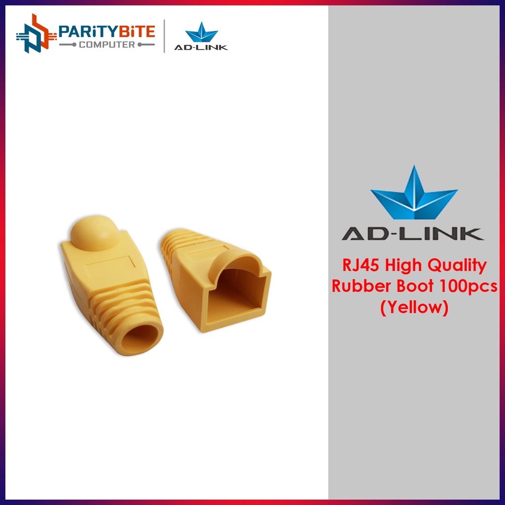 RJ45 Rubber Boot 100pcs (YELLOW) | Shopee Philippines