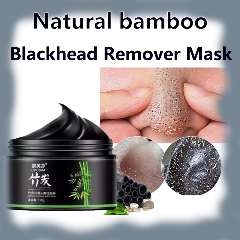 120G Bamboo Charcoal Blackhead Remover Mask Deep Cleansing Purifying ...