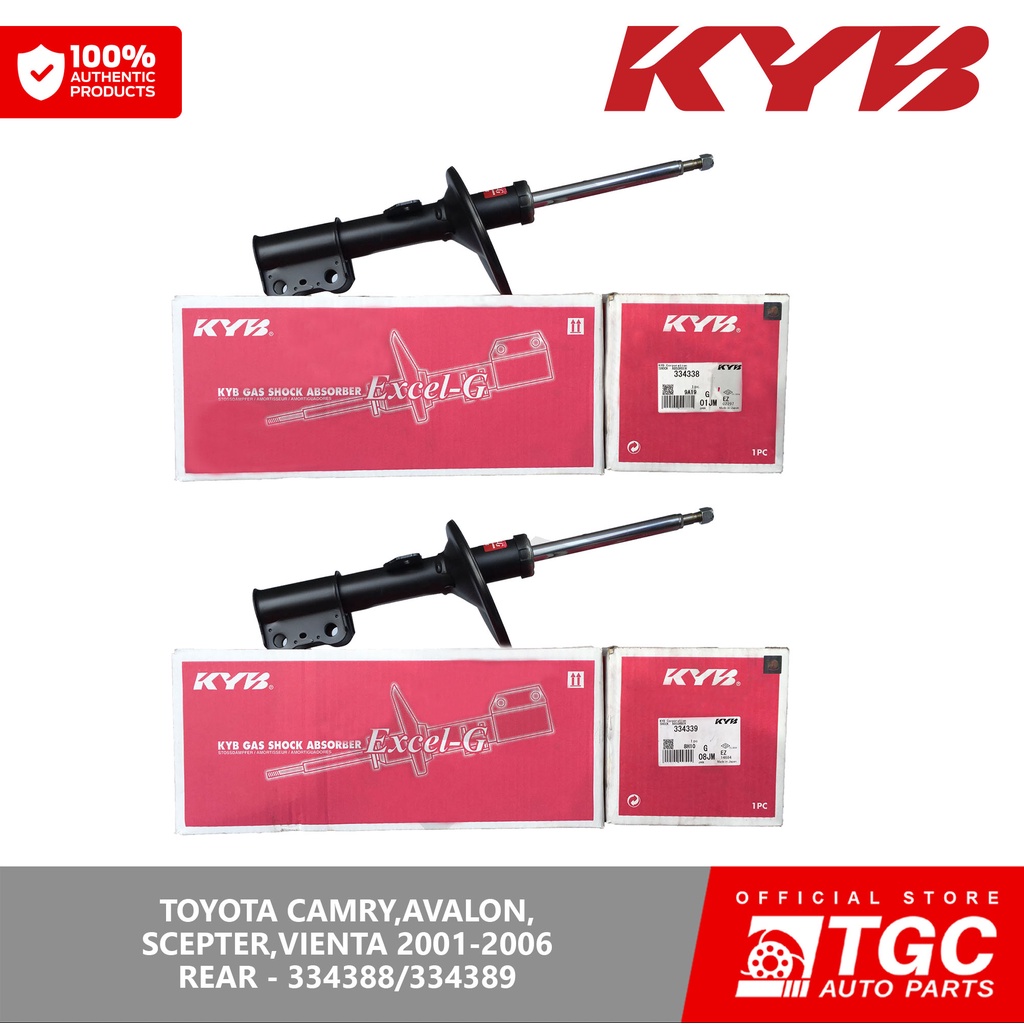 KYB KAYABA Excel G Front Shock Absorber Toyota Camry 2400 2001 - 2006 ...