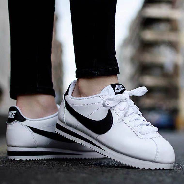Nike Cortez Leather Casual Running Rubber Sneaker Shoes for Unisex ...