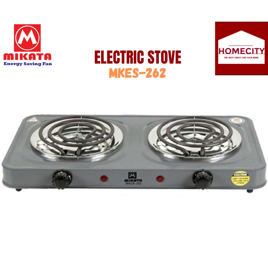 ELECTRIC STOVE 2000W 2 BURNER OVERHEAT PROTECTION