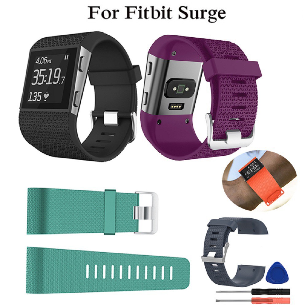 For Fitbit Surge Watch Band Silicone Watch Strap