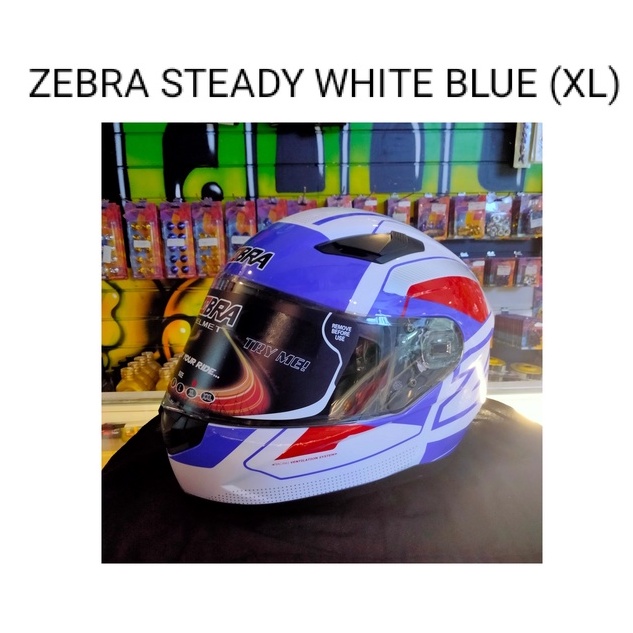 Zebra helmet made sales in