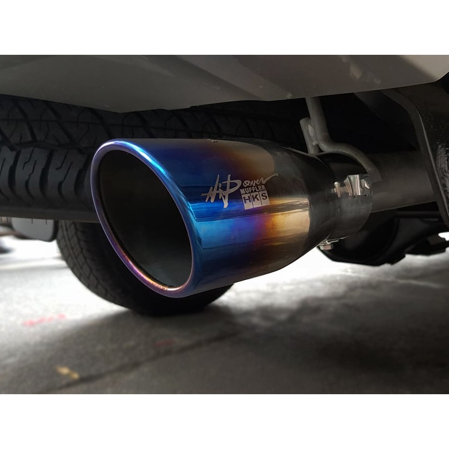 HKS Slant Muffler Tip For Mitsubishi Montero 2016 to 2020 Shopee