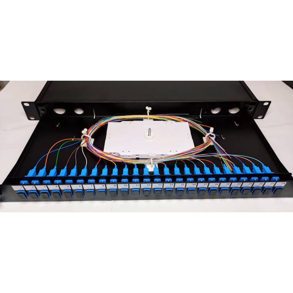 Comlink ODF 24Port Optical Distribution Frame 24Core With 24pcs SC