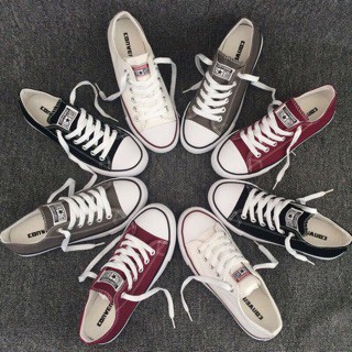 CONVERSE ALLSTAR canvan white shoes 35 40 add 1size